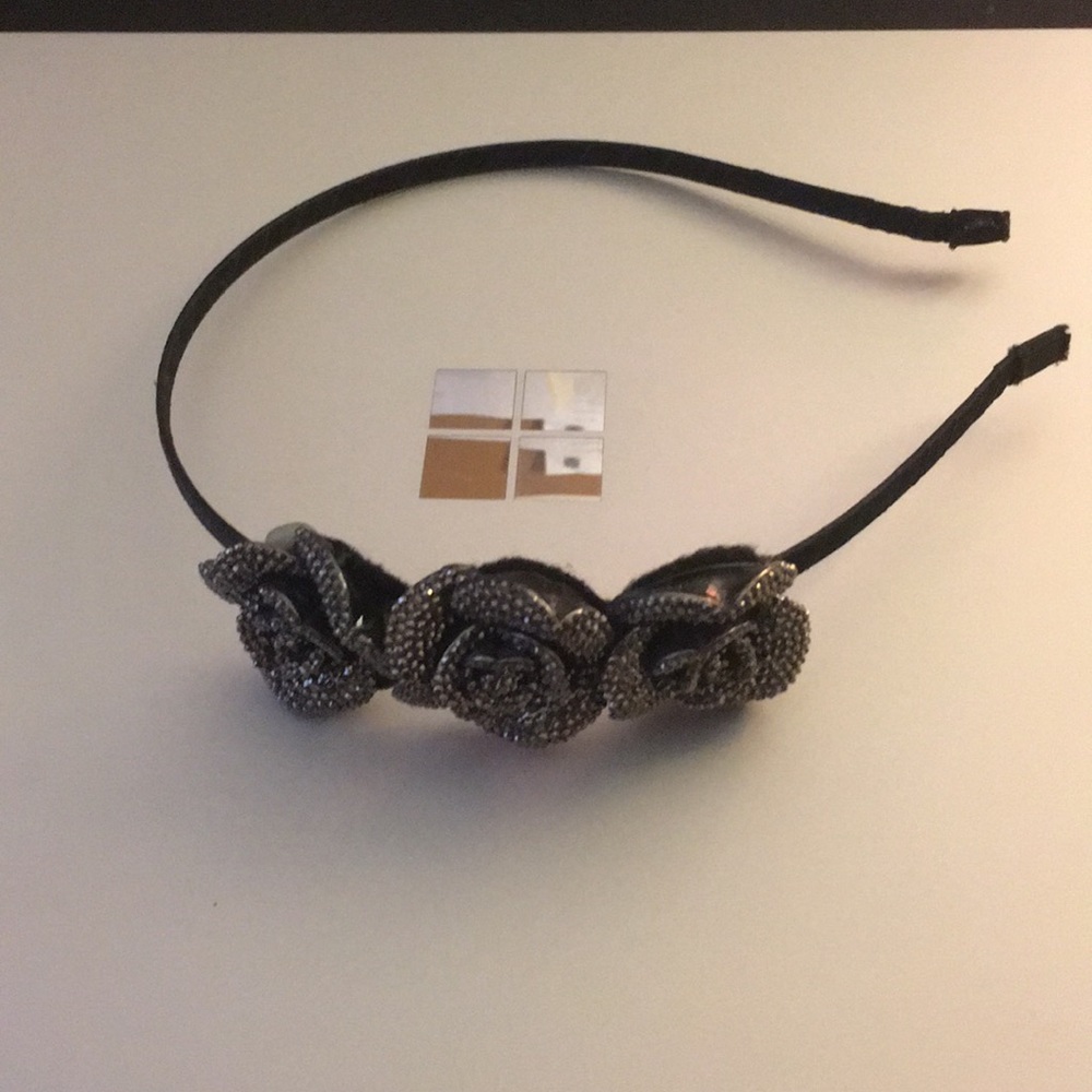Saks Fifth Rose Headband